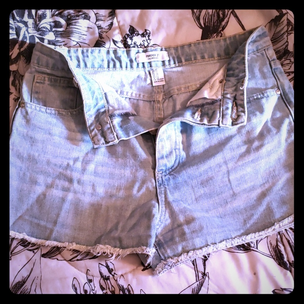 Forever 21 jean shorts